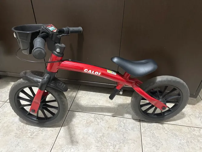 Bicicleta infantil equilíbrio Caloi