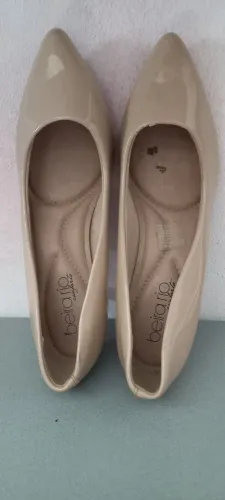 salto baixo beira rio nude tam38 ..há mais modelos e tamanhos zap 11- *