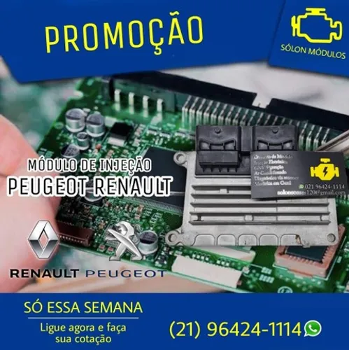 Módulo de injeção 206 /CLIO 1.0 16V