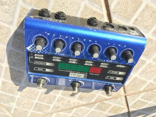 Pedal Wavebox Proteus Chorus Pitch E Flanger parcelo cartão?ml