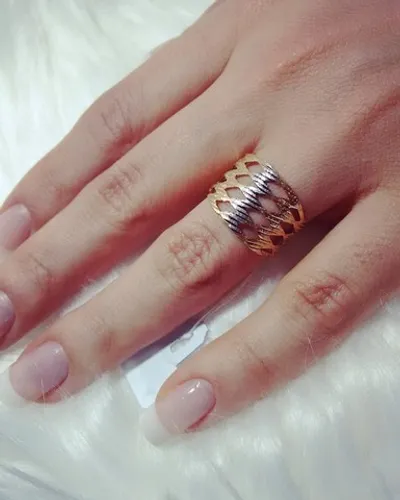 anel ouro 18k