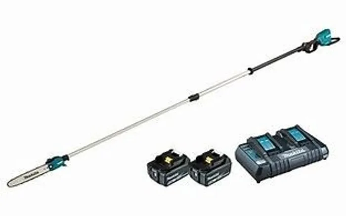 Motopoda Telescópica 300mm a Bateria com 2 Baterias e Carregador Duplo Rápido - Makita-DUA