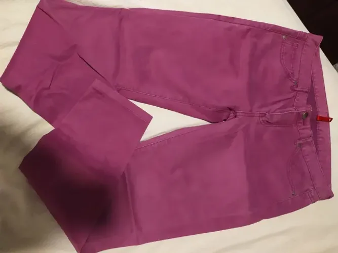 Calça jeans rosa 38