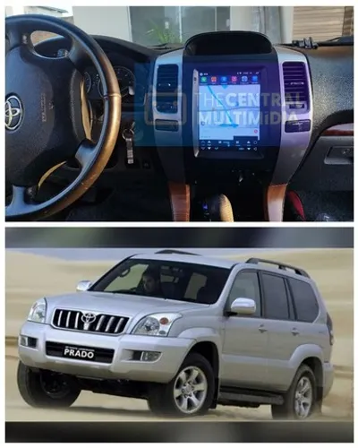 Central multimídia Toyota Land cruiser Prado