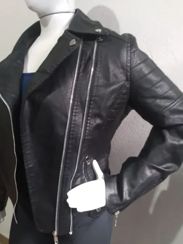Jaqueta feminina Zíper M/G/GG