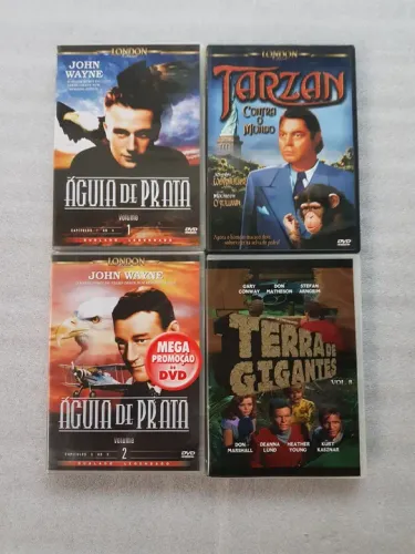 11 DVD Seriados Antigos E Comédias Clássicas