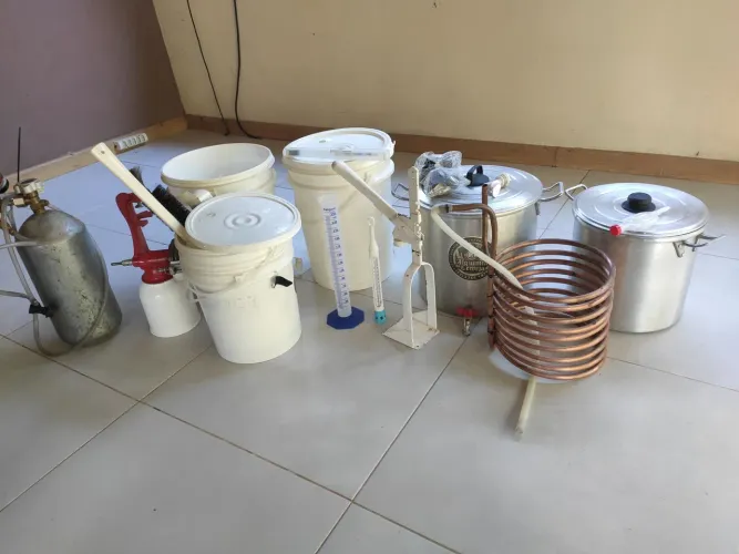 Kit Cerveja, cervejeiro torrando !! Gas co2