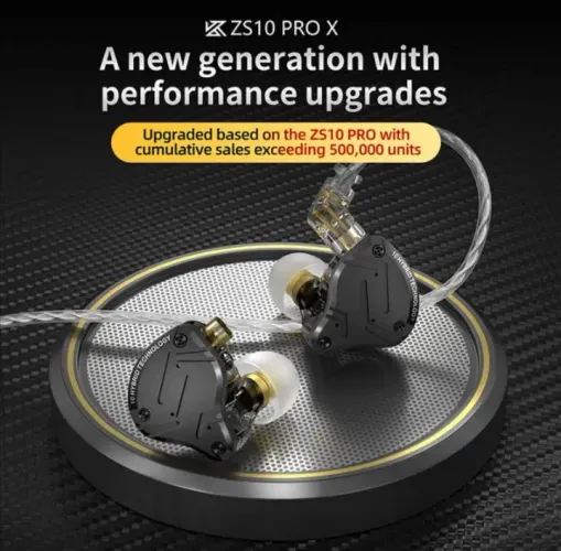 Fones de ouvido KZ ZS10 PRO X