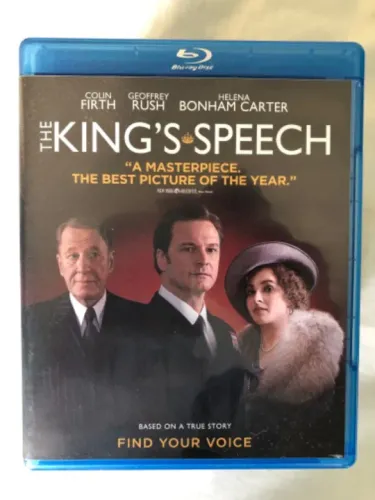 Blu-Ray O Discurso do Rei. Importado.