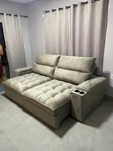 Sofá retrátil reciclável Genova (novo)