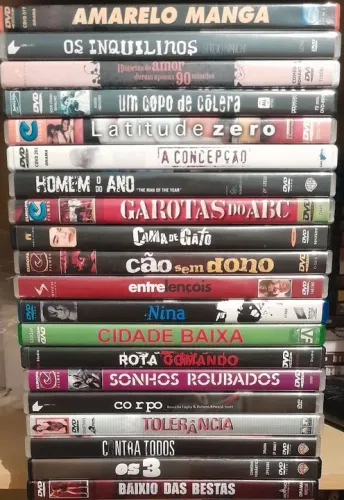 Dvds vários preços filmes nacionais