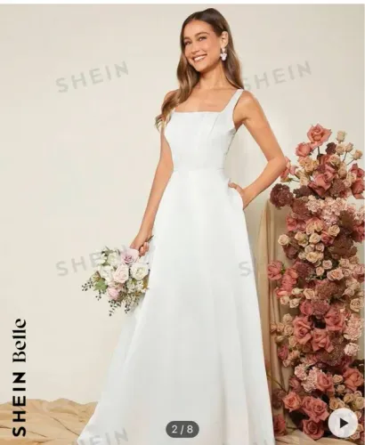 Vestido Branco (SHEIN) novo 