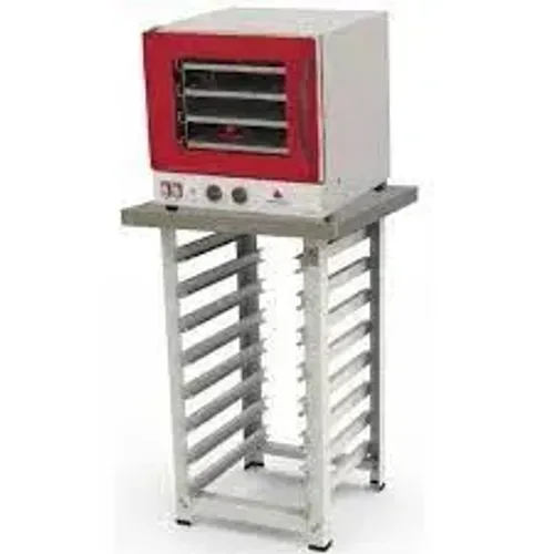 Kit - Forno Turbo Elétrico Fast Oven (vermelho ou Rosa  + Bancada MES-004 - Progás