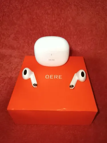 QERE E28 TWS Bluetooth 5.3 Microfone HD Fone de Ouvido HIFI Driver de 13mm ANC
