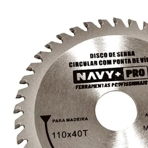 Disco Serra Circular Mdf Madeira Esmerilhadeira 40 Dentes 110mm