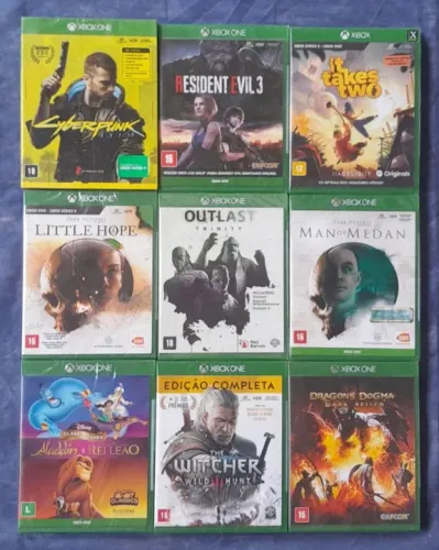 Jogos Xbox One Novos e Lacrados