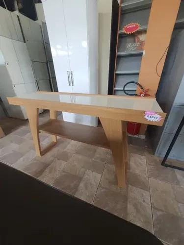 Aparador off White com Amadeirado- Novo