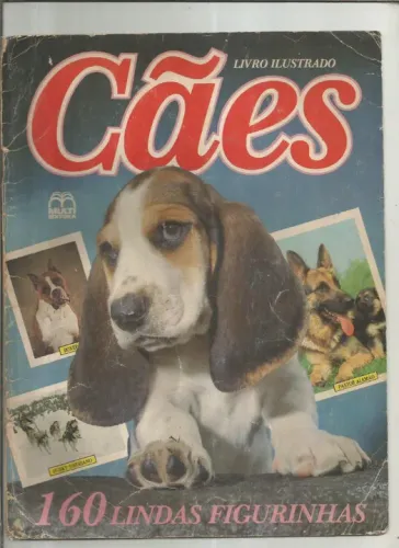 album caes mult editora - faltando 3 figurinhas - 115/155/159 - 60.00