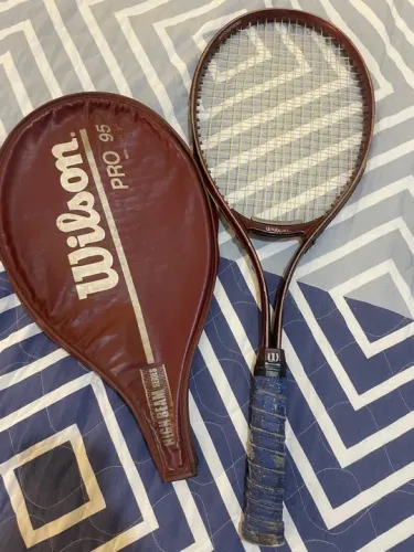 Raquete Tênis Wilson Pro 95 - L4 4 1/2 - Usada Em Bom Estado