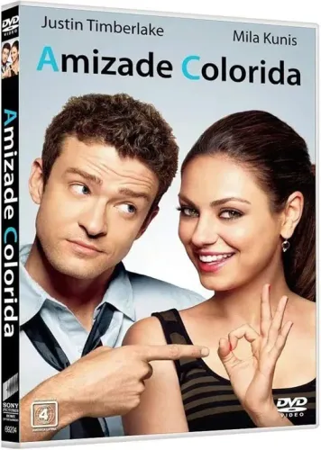Amizade Colorida DVD Original Lacrado - Justin Timberlake Mila Kunis