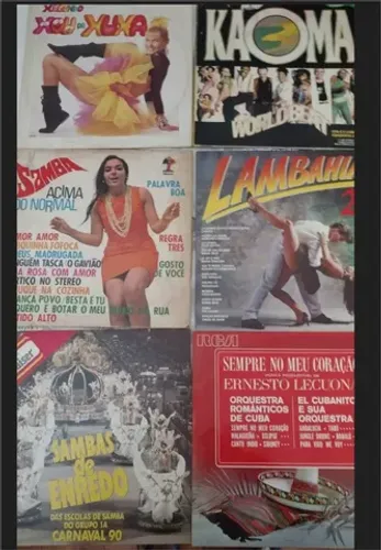 Discos LP's (6) Xuxa e outros
