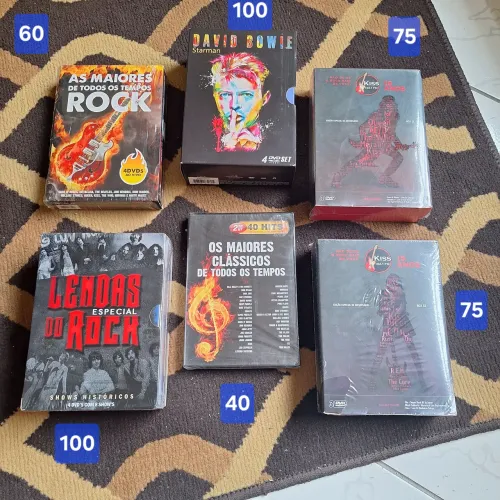Box dvds Rock