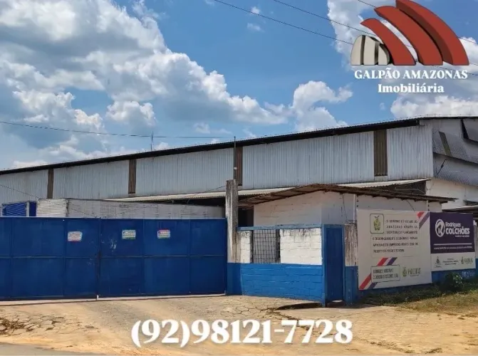 GALPÃO INDUSTRIAL 2.500M² -  RIO PRETO DA EVA - MANAUS/AM