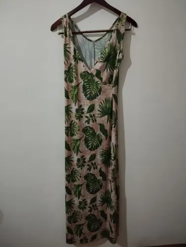 Vestido longo P/M seminovo 