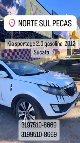 Câmbio automático sportagem  2.0 gasolina 2012 