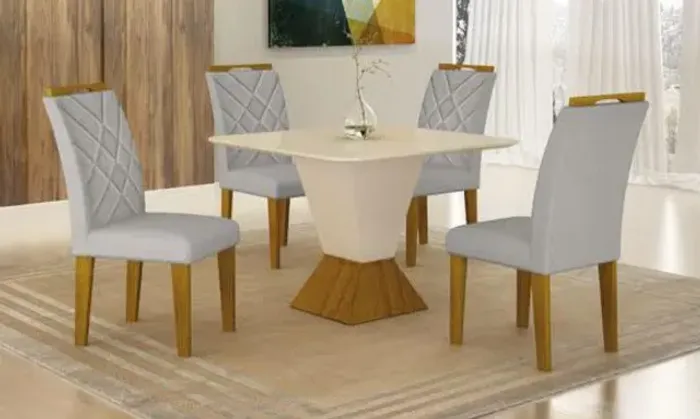 Mesa 4 cadeiras larissa