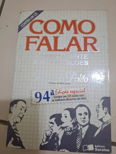 Livro - Como Falar Corretamente em Público - Edição Especial - 94ª Edição