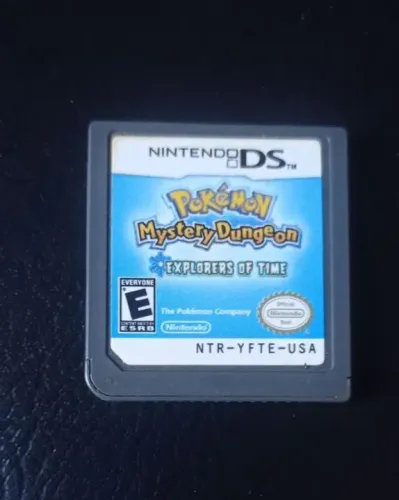 jogo pokémon mystery dungeon explorers of time nintendo ds e 3ds  sem capa