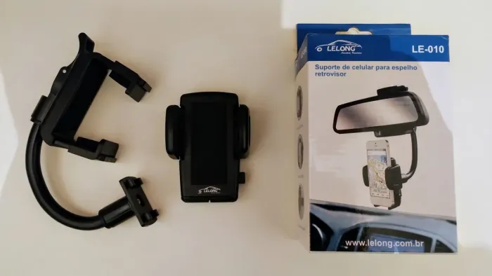 Suporte de Celular para Espelho Retrovisor