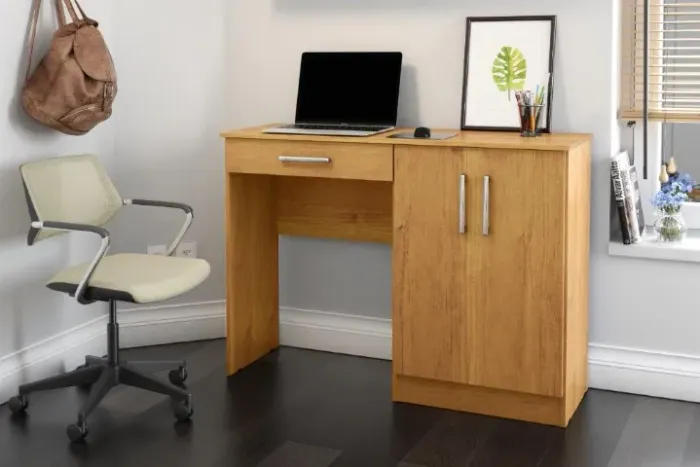 Mesa Escrivaninha Star Com Armário. Frete e Montagem Grátis