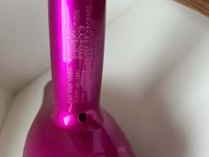 Secador cabelo rosa profissional 