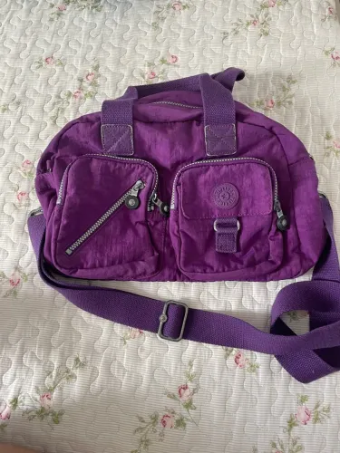 Bolsa Kipling Roxa Original