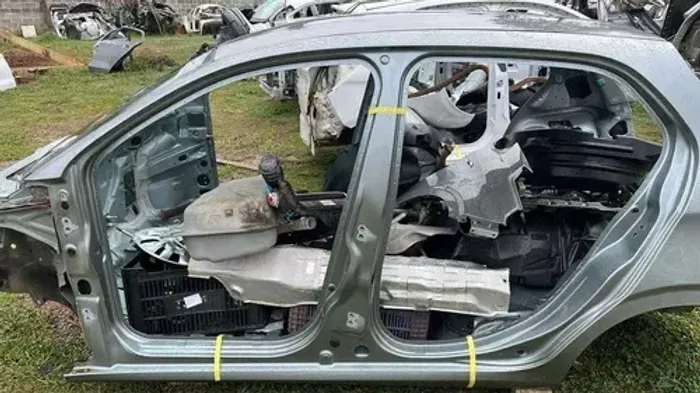 Retalho Coluna Central T Esquerda Fiat Argo 1.3 8v 2019 *65
