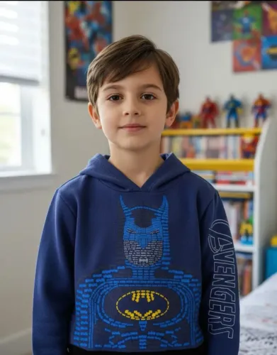 Blusa Batman Com Capuz 8