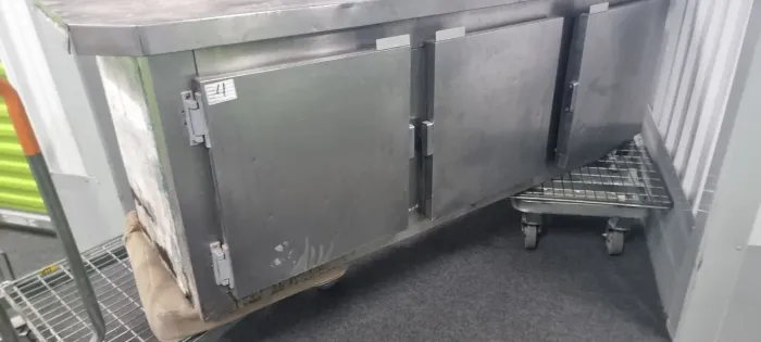 Geladeira/Refrigerador Comercial de Aço Inox