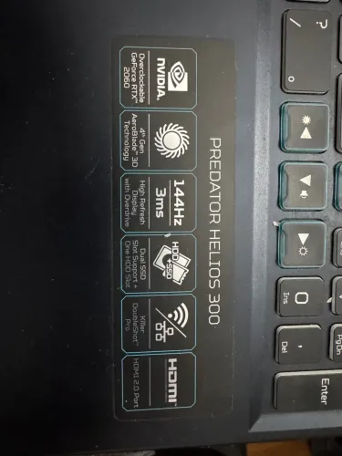 Notebook Gamer Acer Predator Helios 300