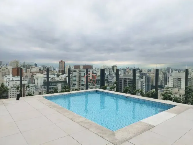 Apartamento de 36 m2 com 1 dormitorio, sala, cozinha e banheiro. Oportunidade para profiss