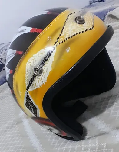 Capacete MOTO old school custom