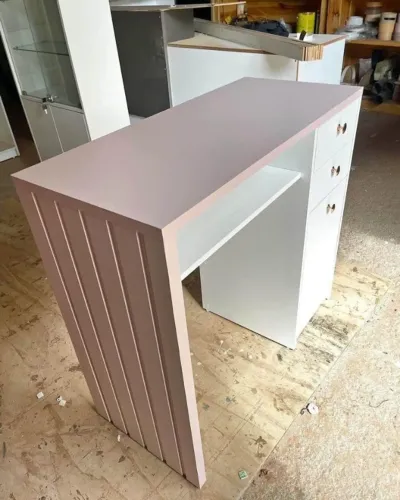 Mesa escritorio Rosa 75x115x40 -Somos fabricantes