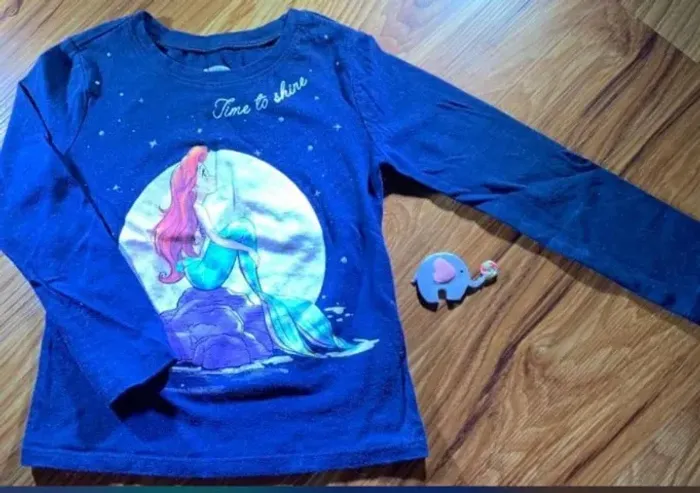camiseta Ariel Disney tamanho 3 anos importada (desapego)