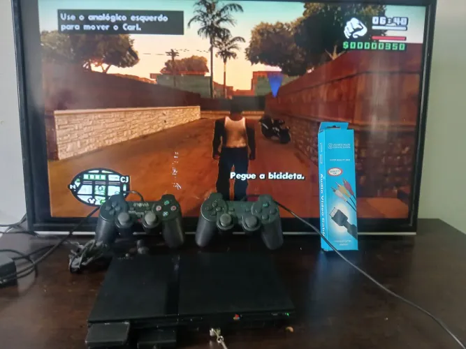 PlayStation completo desbloqueado valor 400