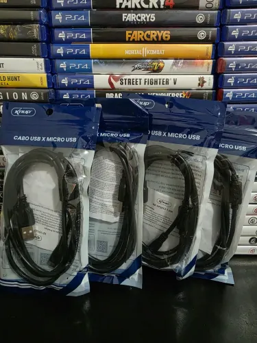 Cabo para carregar controle ps4
