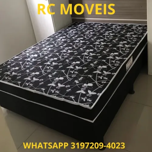 Cama Box Casal OrthoBox com Colchão D33 - Conforto e Durabilidade