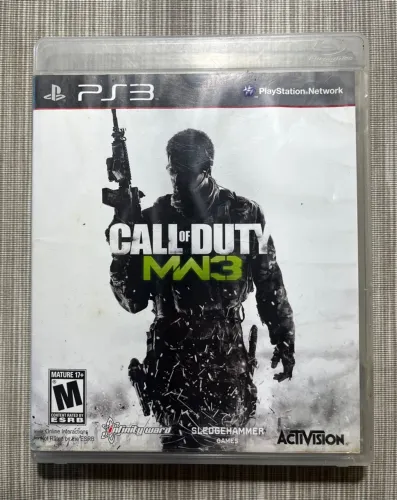 Call of Duty: Modern Warfare 3 PS3 - Mídia física completa - Ótimo estado
