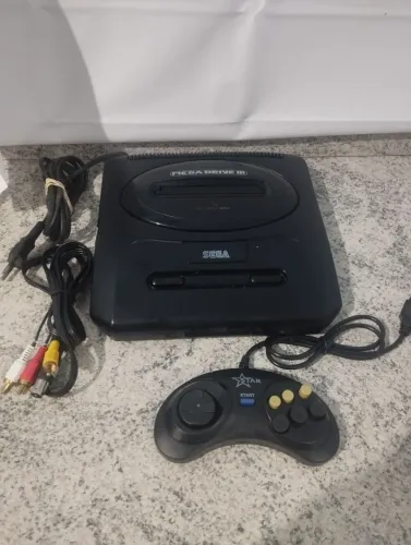 Sega Mega drive 3 funcionando. Com todos os acessórios. 