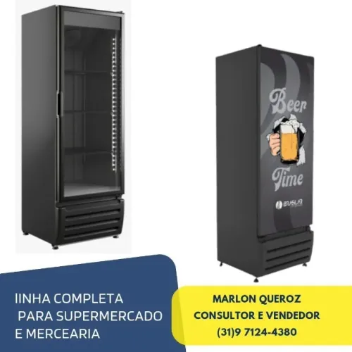 Cervejeira 500l Braslar Porta Cega / Vidro